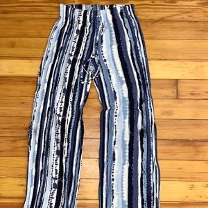 Forever21 Flowy Striped Pants